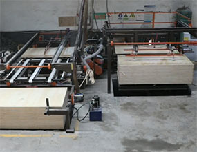 無(wú)人操作尺寸可調自動(dòng)鋸邊機